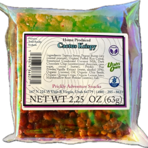 Cactus Rice Krispy Treat